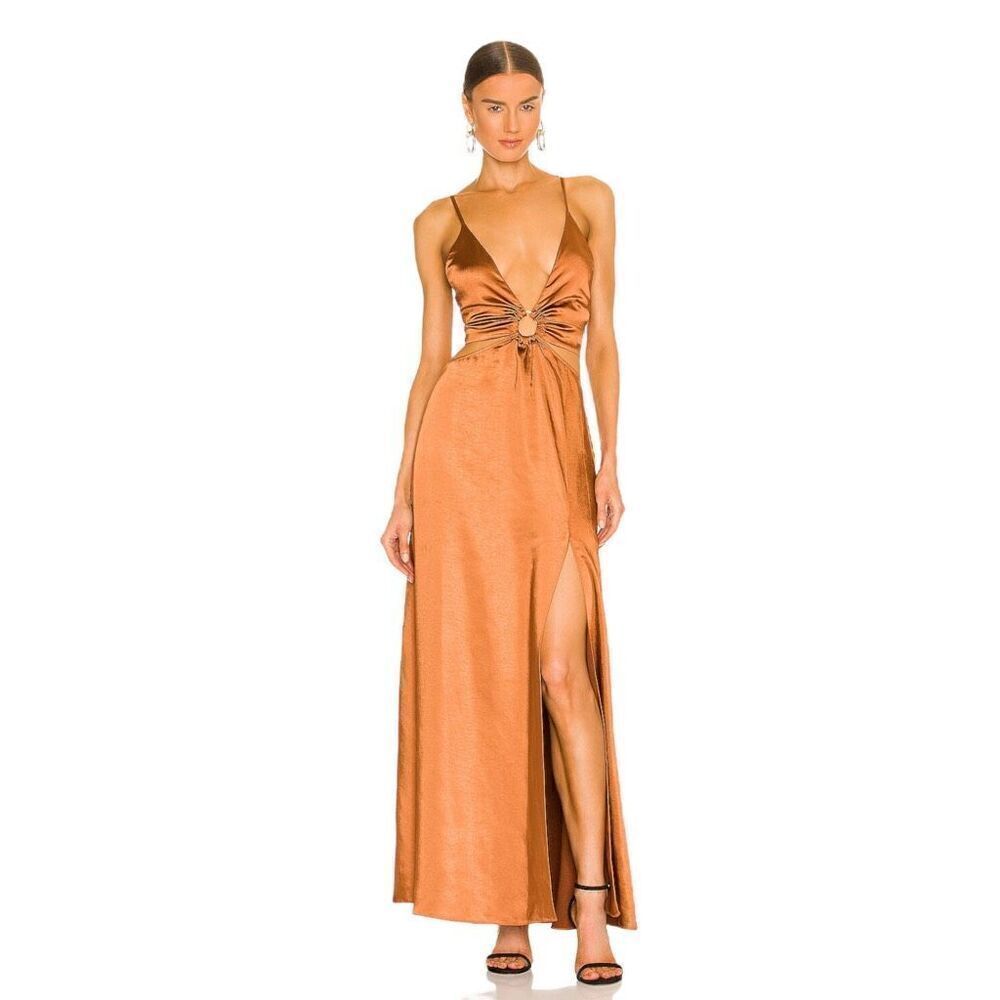 Aniston Dress in Hazelnut LPA Small‎